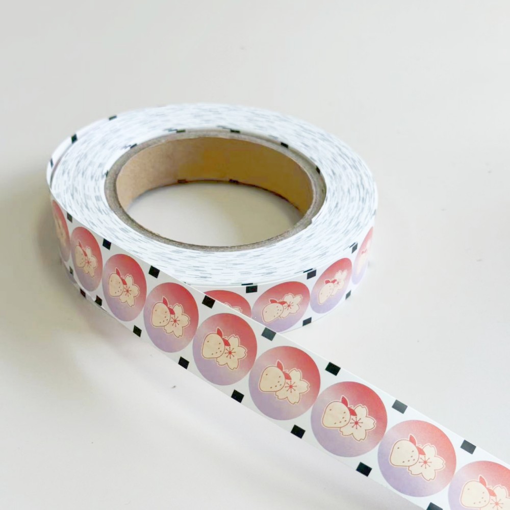 Customized design paper Tag roll for tea and coffee packing